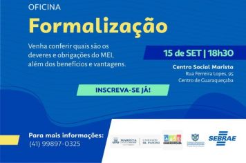 Oficina de Formalização do MEI