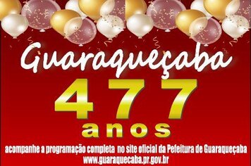 Guaraqueçaba 477 anos, confira a programação completa