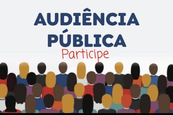 Convite para Audiência Pública Quadrimestral