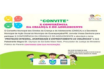 X Conferência da Criança e do Adolescente