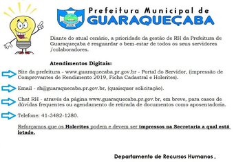 Comunicado Recursos Humanos