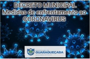 Veja as novas medidas de enfrentamento a Covid-19 em Guaraqueçaba