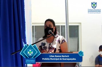 Discurso imperdível da Prefeita Lilian Ramos em Guaraqueçaba