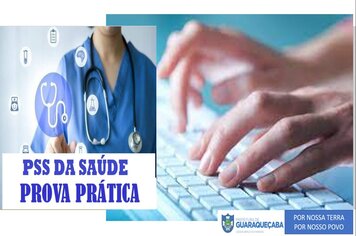 PROVAS PRÁTICAS DO PSS DA SAÚDE ACONTECEM NESTA TERÇA (13) E QUARTA(14) CONFORME EDITAL PUBLICADO