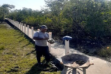 Prefeitura realiza obras na passarela de Ilha Rasa, Almeia e Ponta do Lanço