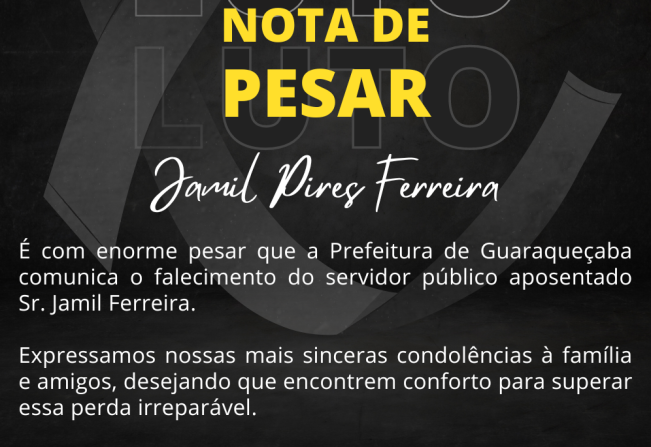 Nota de falecimento