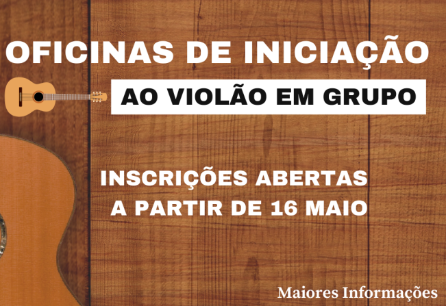 Oficina de violão em grupo