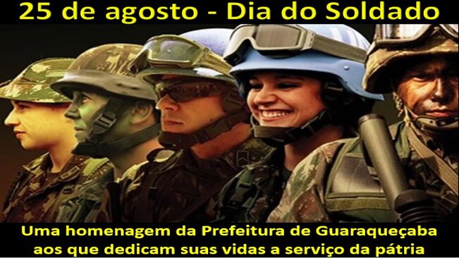 25 de Agosto, Dia do Soldado