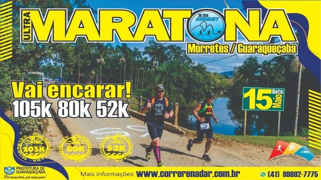 Guaraqueçaba Sediará Ultra Maratona Neste Sábado (15)