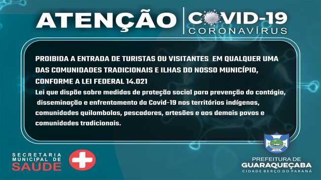 ATENÇÃO - COVID19
