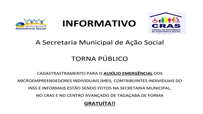 PREFEITURA INFORMA