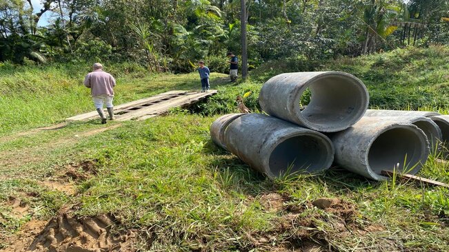 Secretaria de Obras entrega nova ponte do Rio Verde