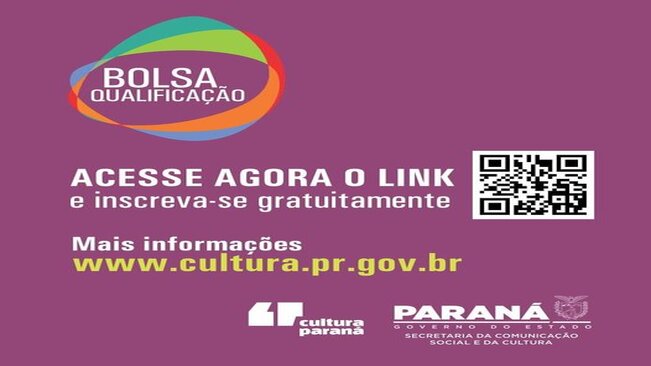 Inscrições abertas para o Programa Bolsa Qualificação, com recursos da Lei Aldir Blanc