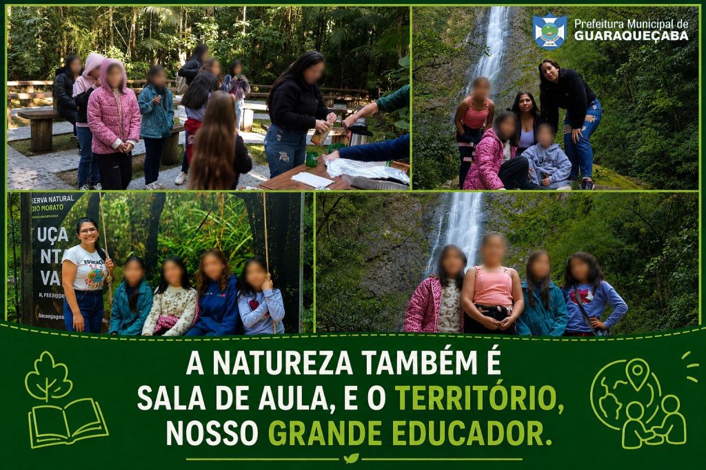Aula de Campo na Reserva Natural Salto Morato